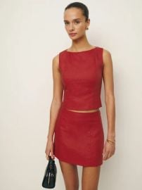 Grace Linen Two Piece at Reformation